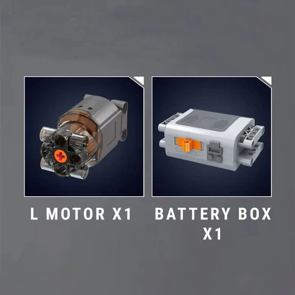 Motorisierter Rotary-Motor | 1129 Teile