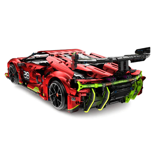 DRIFTING SATIN RED HYPERCAR | 2201 TEILE