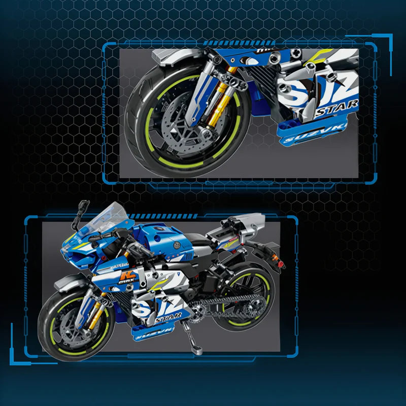 GSX-R600 RACING-IKONE | 822 TEILE