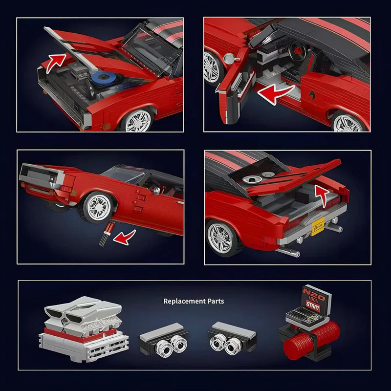 CLASSIC AMERICAN V8 | 1869PCS