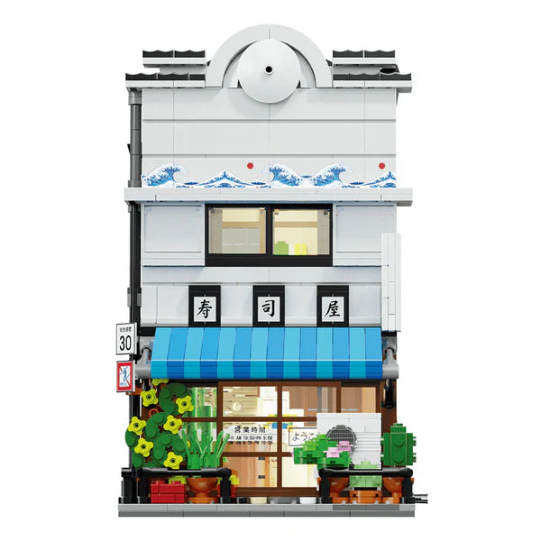 Japanisches Sushi-Restaurant | 1664 Teile