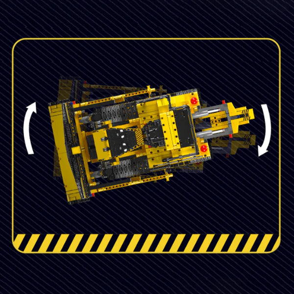 Ferngesteuerter Bulldozer | 1507 Teile