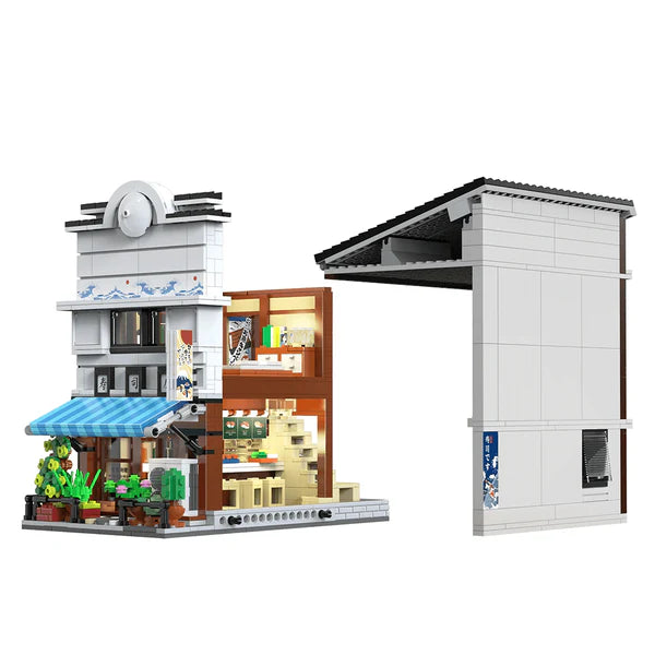 Japanisches Sushi-Restaurant | 1664 Teile