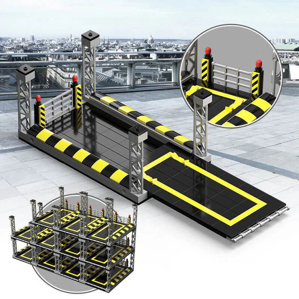 Modular 1:18 Scale Car Park | 190 Teile