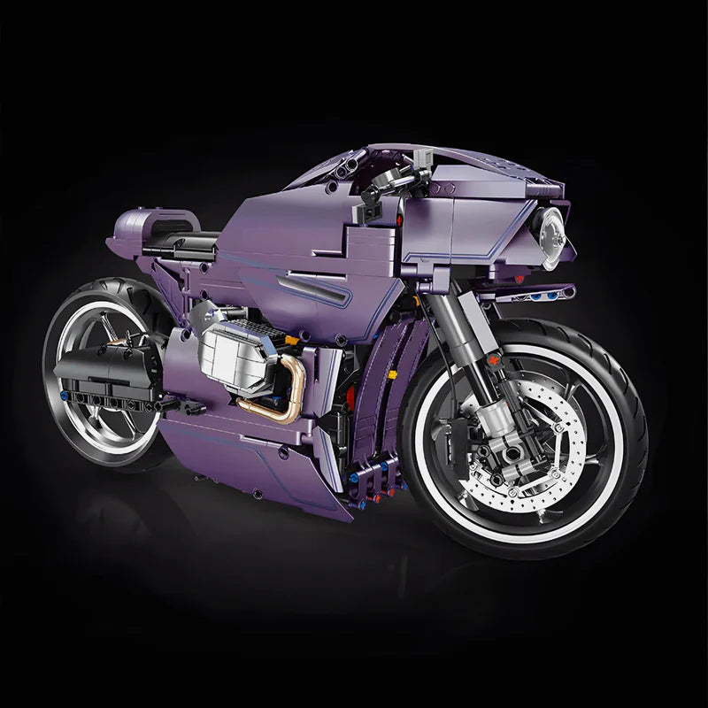 SATINPURPUR HYPERBIKE | 1446 TEILE