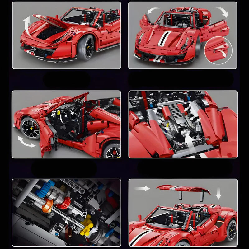 COLLECTOR'S 488 PISTA SPIDER | 3609 TEILE
