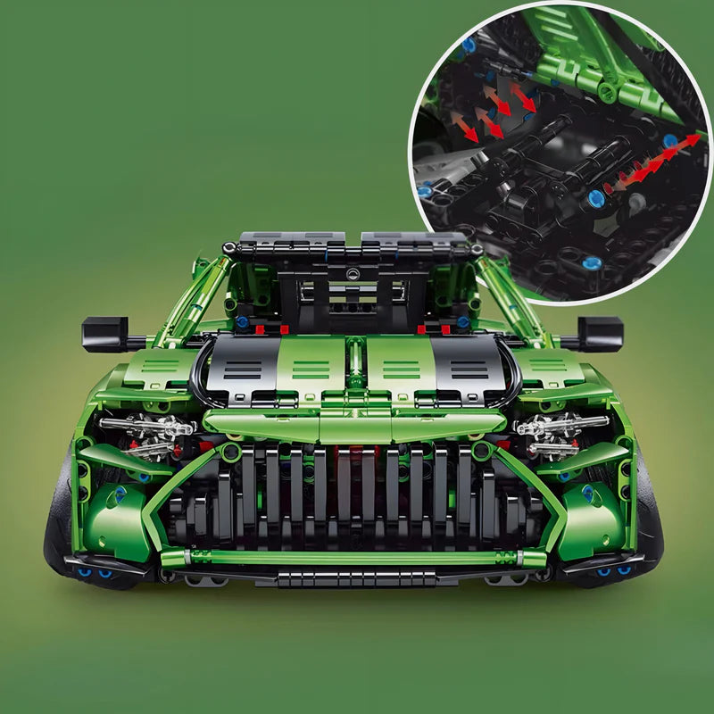 LIMITIERTE AUFLAGE BREITE DEUTSCHE GT-R | 2878 TEILE