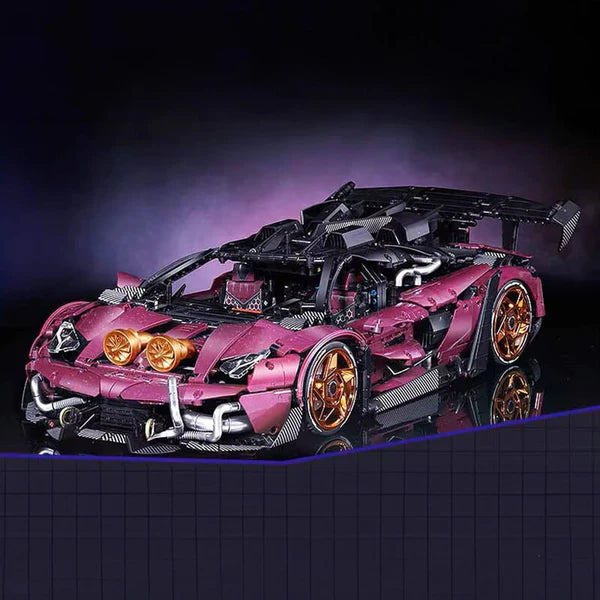 DAS ULTIMATIVE TURBOLADENDE ITALIENISCHE HYPERCAR | 3949 TEILE