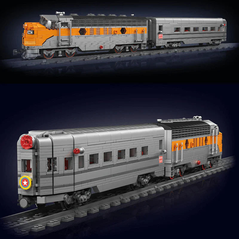 EMD F7 LOCOMOTIVE | 1540 TEILE