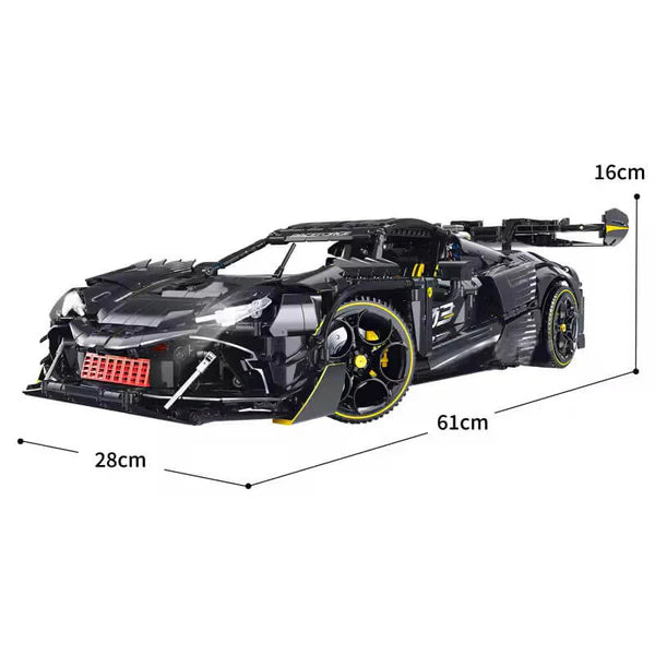 DAS ULTIMATIVE TRACK-BUILT DEUTSCHE SUPERCAR | 3728 TEILE