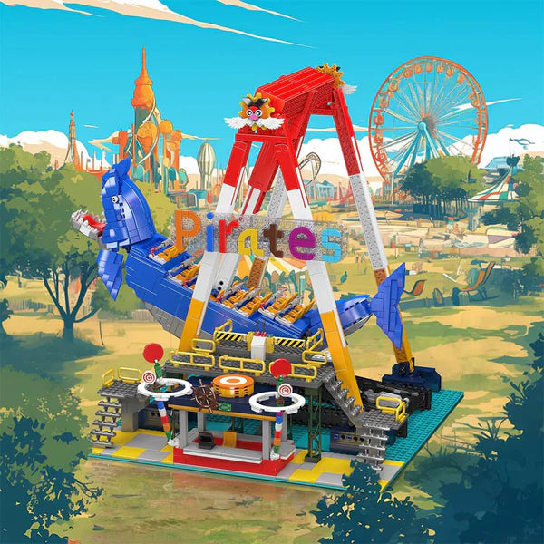 Motorisierte Haifisch-Schaukel | 1921 Teile