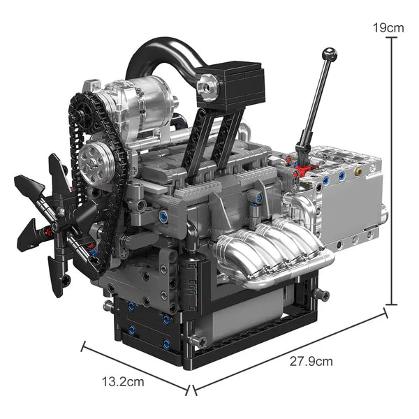 Motorisierter Rotary-Motor | 1129 Teile