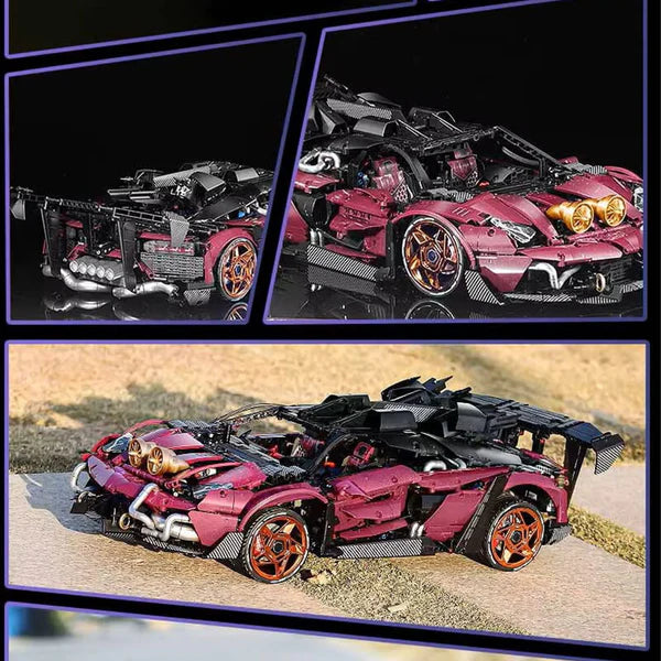 DAS ULTIMATIVE TURBOLADENDE ITALIENISCHE HYPERCAR | 3949 TEILE