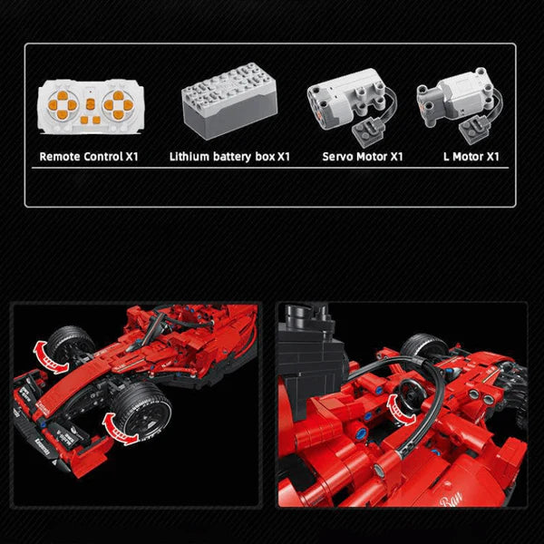Ein-Sitzer-Rennwagen | 1391 Teile
