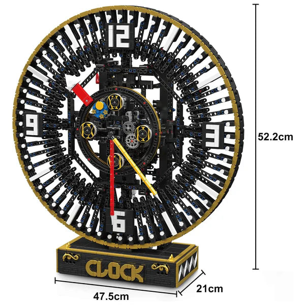 Motorisierte Steampunk Mechanische Uhr | 3674 Teile