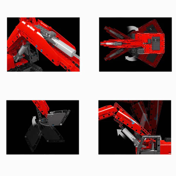 Ferngesteuerter Bagger | 1119 Teile