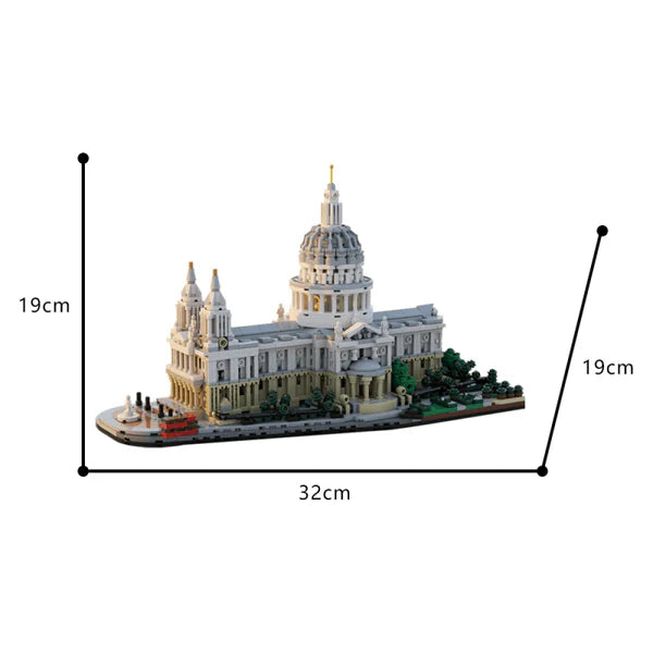 St. Paul's Kathedrale 1:800 | 2148 Teile