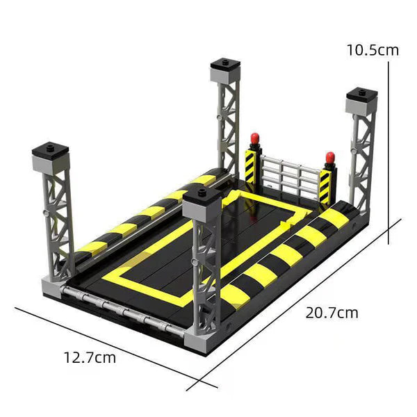 Modular 1:18 Scale Car Park | 190 Teile