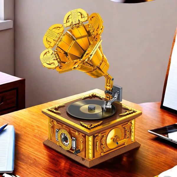 Vintages Goldener Grammophon | 1111 Teile