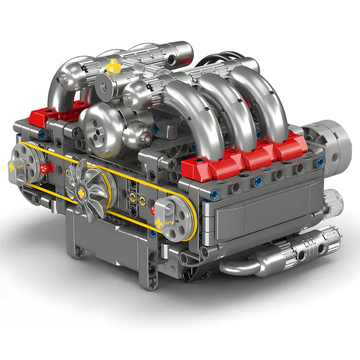 Motorisierter 6-Zylinder-Motor | 608 Teile