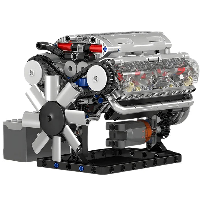 Motorisierter V8-Motor | 534 Teile