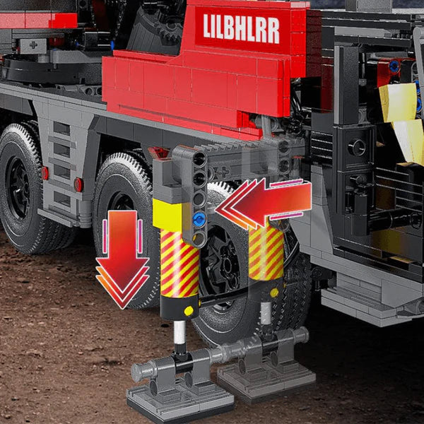 Fernbedienter Kran | 4885 Teile