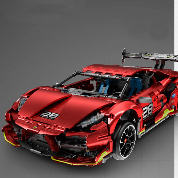 DRIFTING SATIN RED HYPERCAR | 2201 TEILE