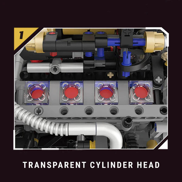 V8 Supercar-Powertrain | 1393 Teile