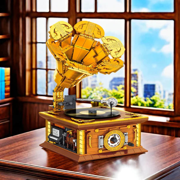 Vintages Goldener Grammophon | 1111 Teile