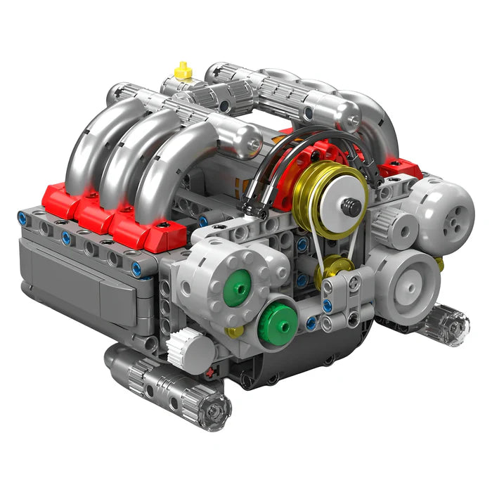 Motorisierter 6-Zylinder-Motor | 608 Teile
