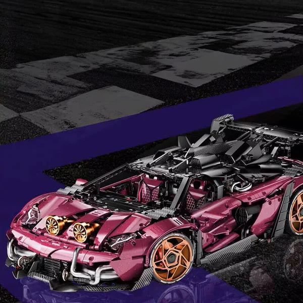 DAS ULTIMATIVE TURBOLADENDE ITALIENISCHE HYPERCAR | 3949 TEILE