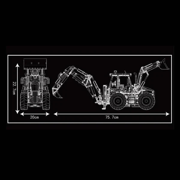 Ferngesteuerter Lader | 2238 Teile