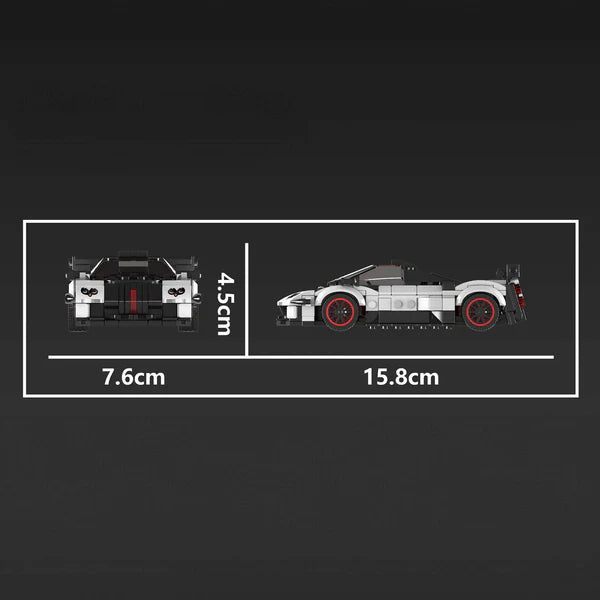 V12 Exclusive Italian Hypercar | 382 Teile