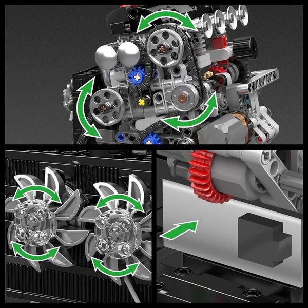 Variable Ventilsteuerung JDM Motor | 771 Teile