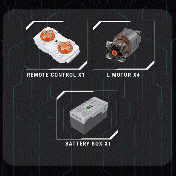 Monster Offroad Crawler | 1119 Teile