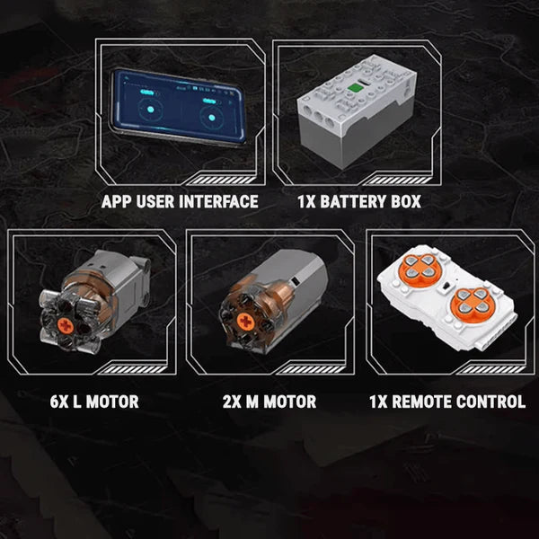 Ferngesteuerter 813 KOLOS | 4732 Teile