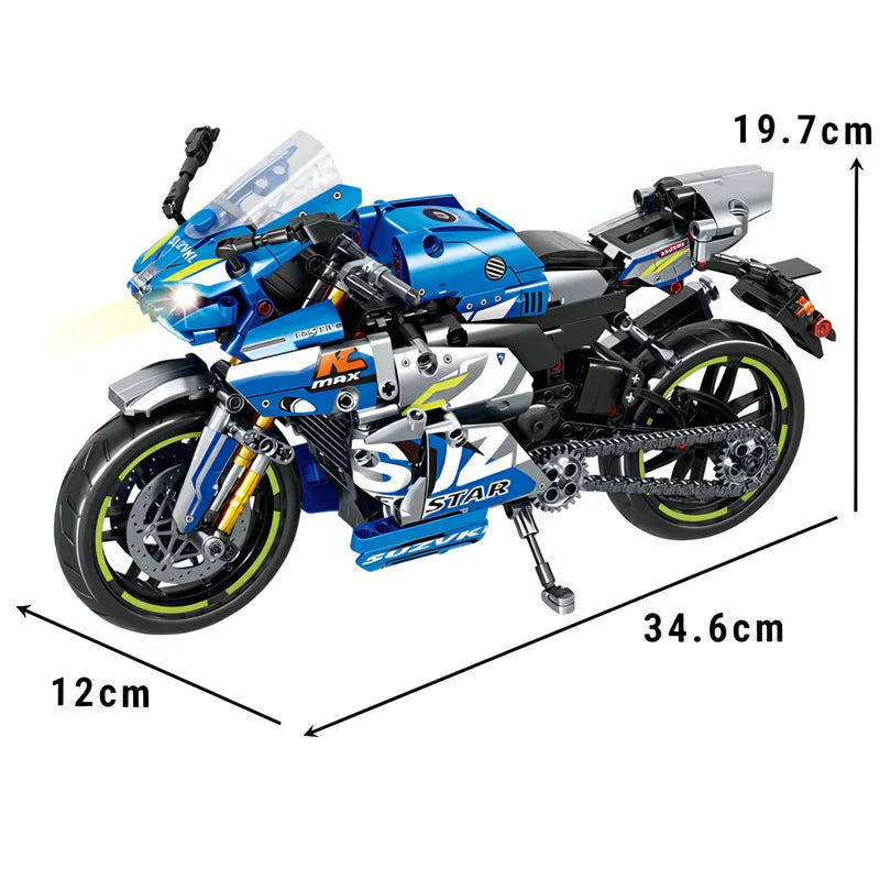 GSX-R600 RACING-IKONE | 822 TEILE