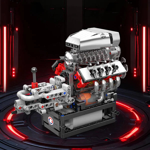 Der ikonische V8 Supercharger-Motor | 854 Teile