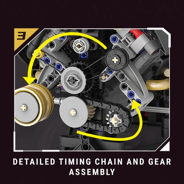 V8 Supercar-Powertrain | 1393 Teile