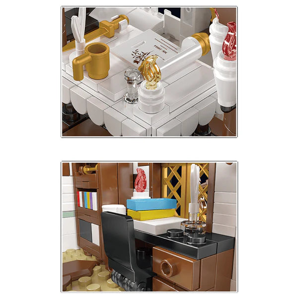 Mittelalterliche Holz-Hütte | 2191 Teile