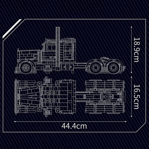 Amerikanischer Truck | 1796 Teile