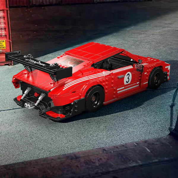 DAS LEGENDÄRE DEUTSCHE LANGLEBIGE RENNAUTO | 1716 TEILE