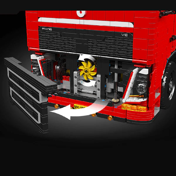 Ferngesteuerter Truck mit Anhänger | 8006 Teile