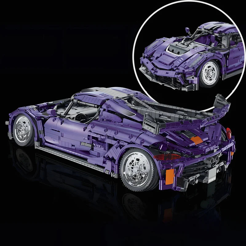 TIEFERGELEGTES SCHWEDISCHES HYPERCAR | 2860 TEILE