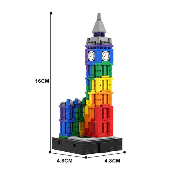 Buntes Big Ben II | 414 Teile