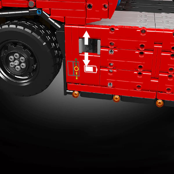 Ferngesteuerter Truck mit Anhänger | 8006 Teile