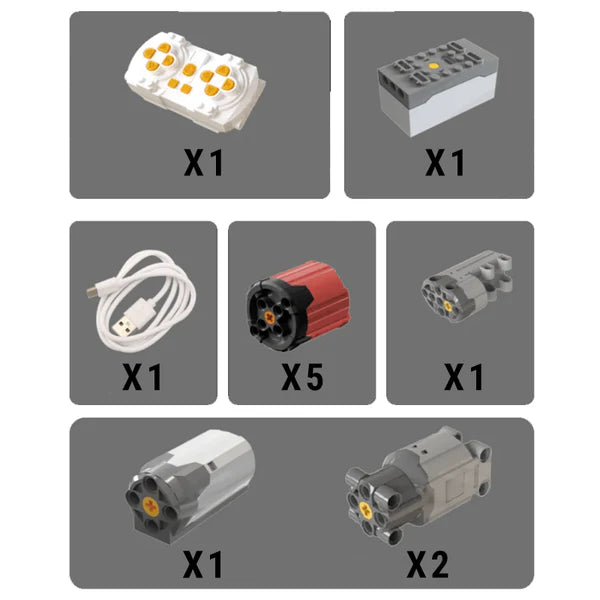 FERNSTEUERBARES ITALIENISCHES KONZEPT | 3519 TEILE