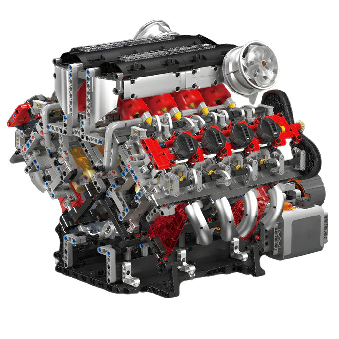 Motorisierter Italienischer V8-Motor | 2717 Teile