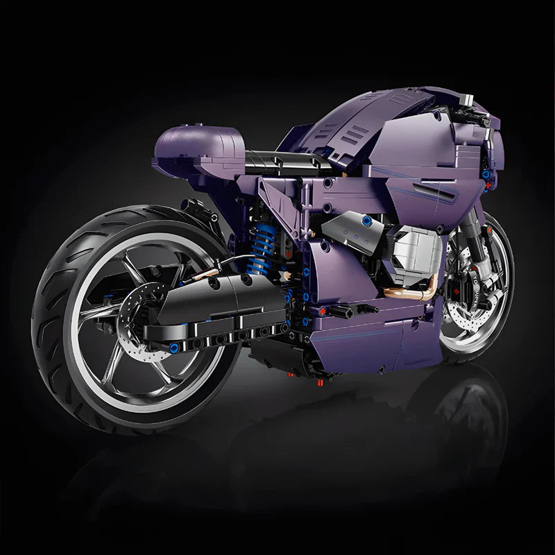 SATINPURPUR HYPERBIKE | 1446 TEILE