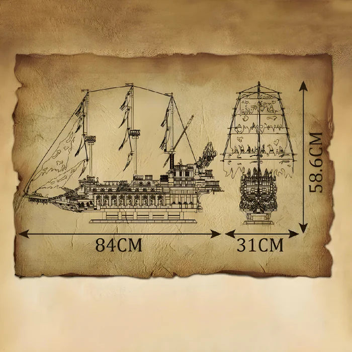 DIE ULTIMATIVE PIRATENSCHIFF | 4362 TEILE